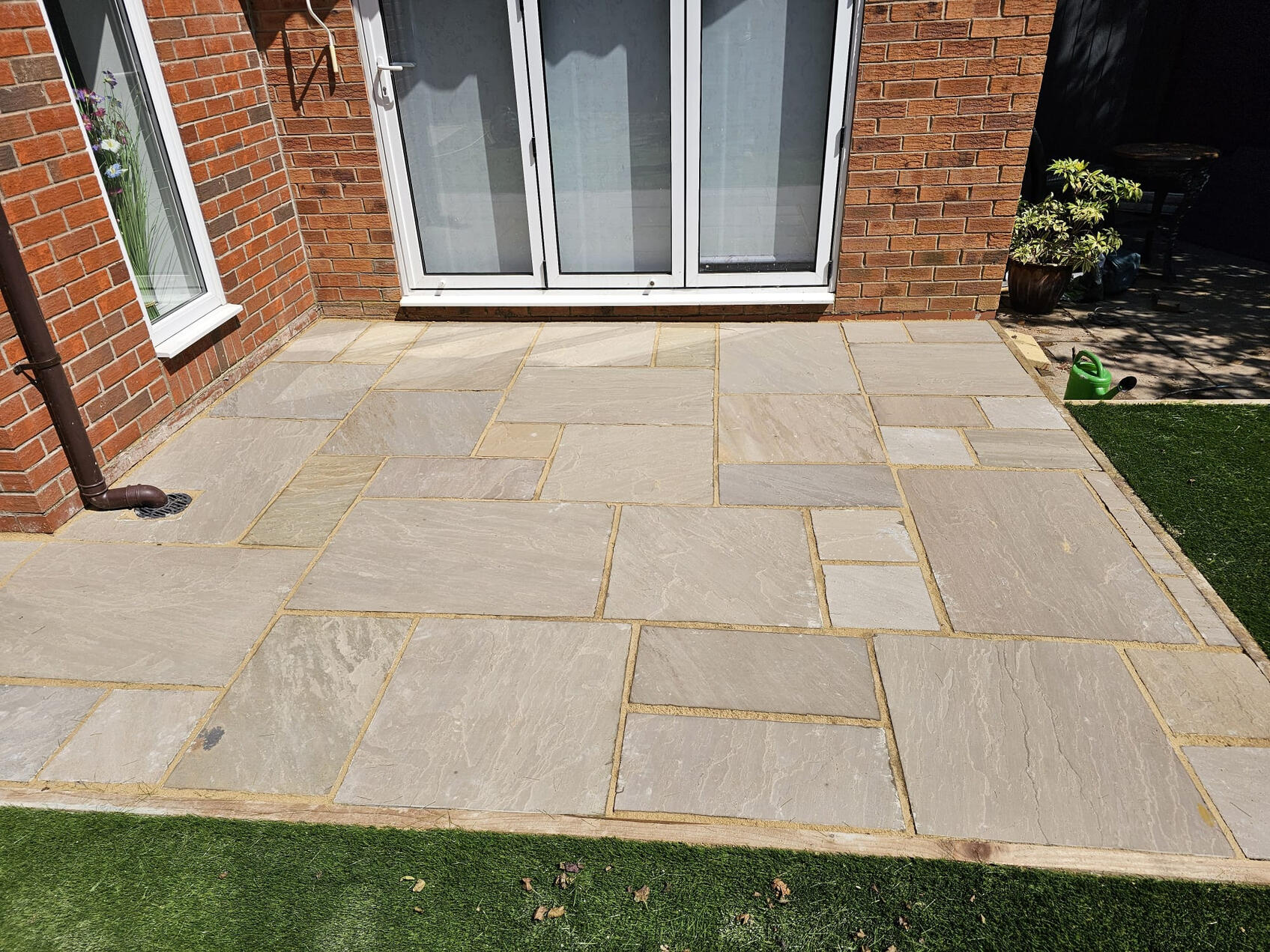 Patio & Astroturf Garden